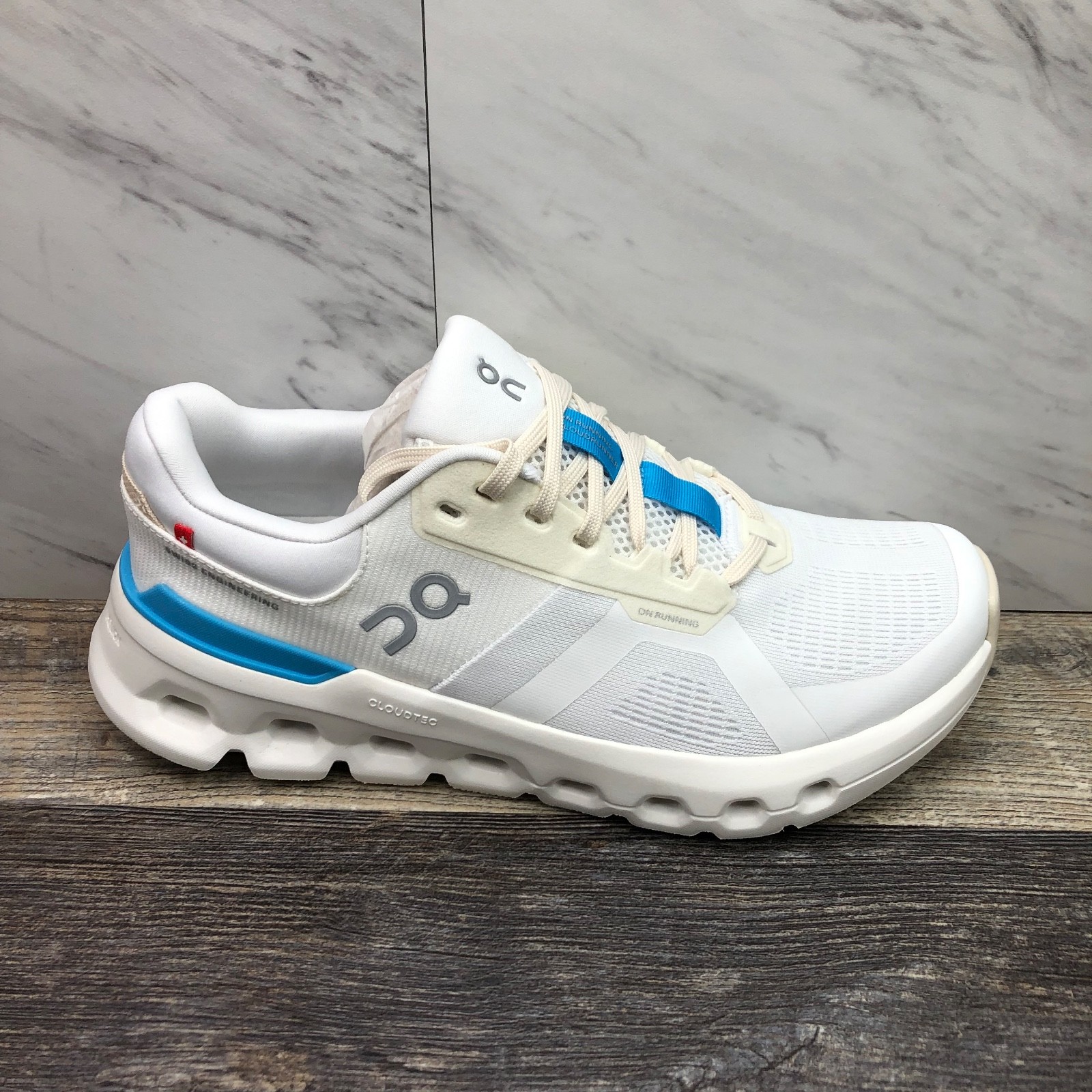 On Cloudrunner 2 'White Horizon' Women's Size 10 Mesh Running Walking Shoes NIB image 7