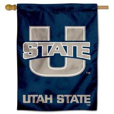 Utah State Aggies House Flag