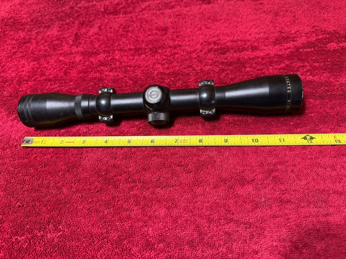 Simmons 4x32 Scope & Mounts- Redfield Rings- 8-Point 21806sp