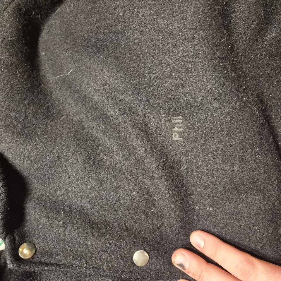 Chaqueta Universitaria Fotografía Cinematográfica Vintage Talla L Hecha en EE. UU. Foto 3 de 4