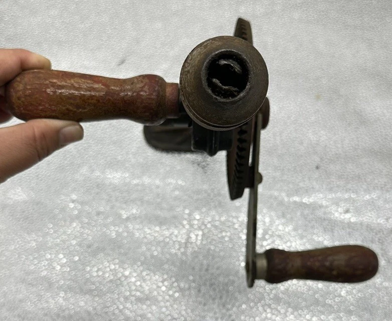Mit-a-mit No.50 Breast Chest Drill Vintage Mit A Mit Hand Drill In OK Condition - Image 3 of 4