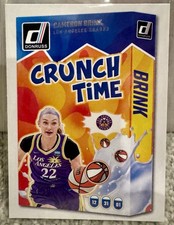 2025 Donruss WNBA #17 Cameron Brink Crunch Time LA Sparks