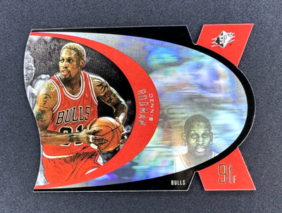 #ad #ad DENNIS RODMAN 1996 97 Upper Deck SPx HOLOGRAM DIE CUT #SPX6 🔥CLEAN🔥 Bulls $19.99