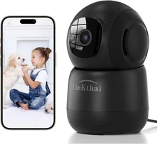 Indoor Camera, 2K Cameras for Home Security with App Motion Detection Auto Track