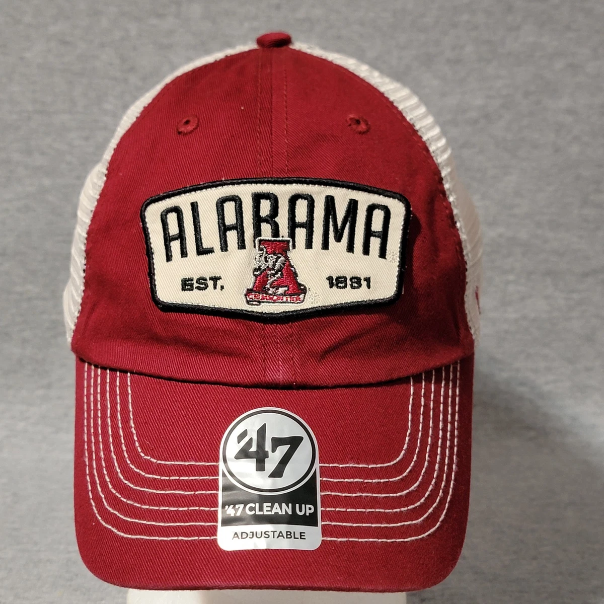 Casquette NCAA Alabama Crimson Tide – Quick Release – Noir