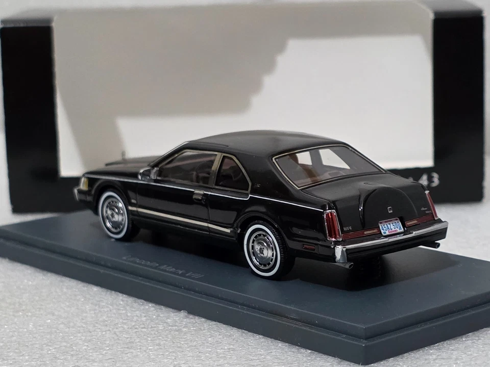 Lincoln Mark VII Coupe 2-Door 1984 Black 1:43 Neo NEO45500 EXTREMELY RARE!! - Image 4 of 4