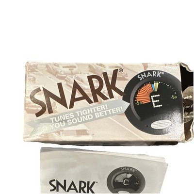 SNARK Clip-on Chromatic Tuner Full Color Display for Guitar Bass Violin