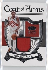 2022-23 Panini Crown Royale Coat of Arms Pascal Siakam #COA-PSK 13n4