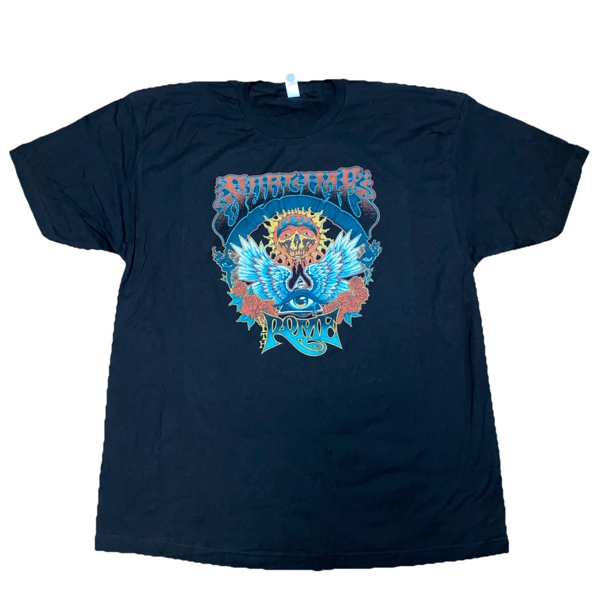Sublime With Rome Sunstroke Tultex Black Band T Shirt Size 2XL XXL