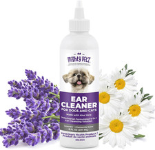 Dog Ear Cleaner   Gentle Pet Ear Wash for Routine Ear Hygiene for Dogs and Cats