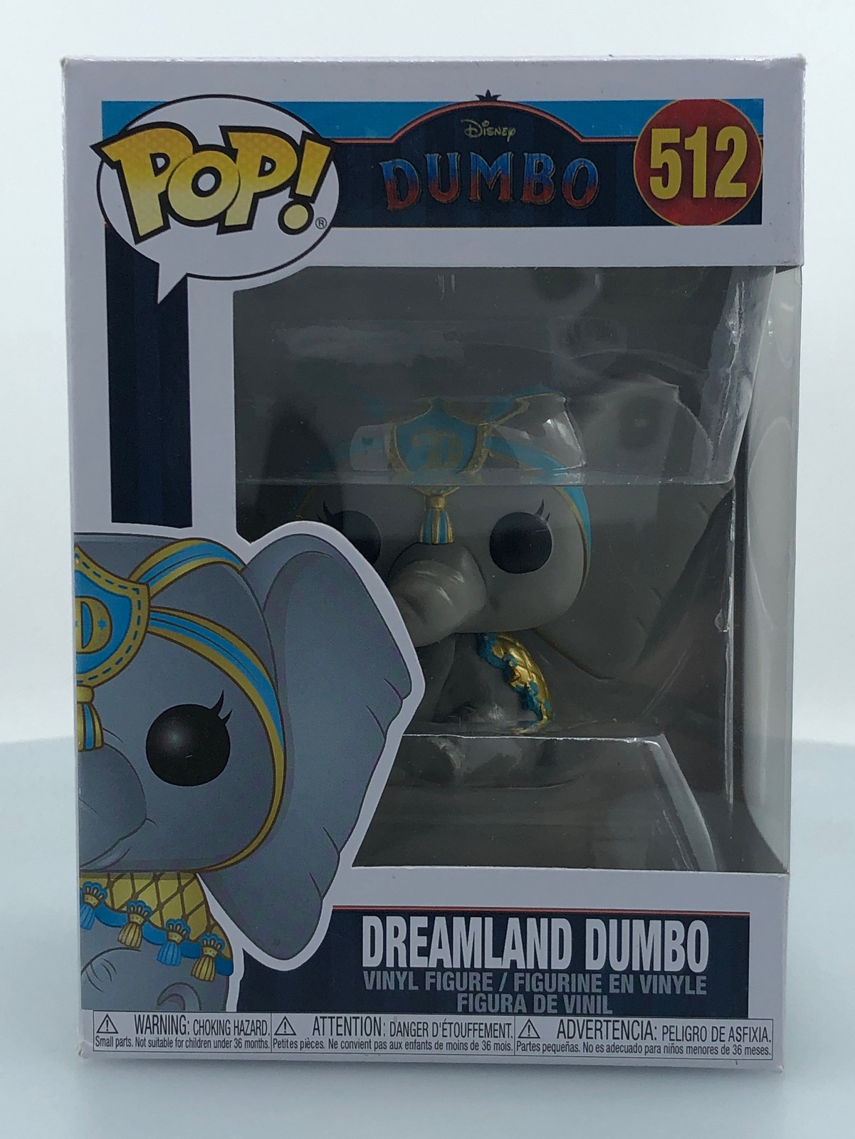 Funko Pop! Figura Vinilo Disney Dreamland Dumbo #512 Caja Dañada Ver Fotos