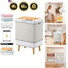 Luxury 35L Towel Warmer - Foldable Design with Rapid 600W Heating  Fragrance