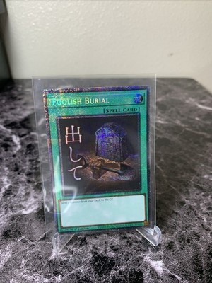 YuGiOh Rarity Collection 5 Foolish Burial (Starlight Rare) 1st Ed. RA05-EN138