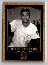 2001 SP Legendary Cuts #20 Billy Williams