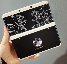 Pok mon Reshiram Zekrom Nintendo NEW 3DS Console parts Cover Replacement Shell