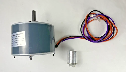 1/6 HP 208-230V Condenser Fan Motor 1075RPM For Lennox 68J97 K55HXDFM-6844