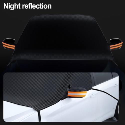 Windscreen Cover with Mirror Protection and Easy Installation Features - Picture 7 of 22