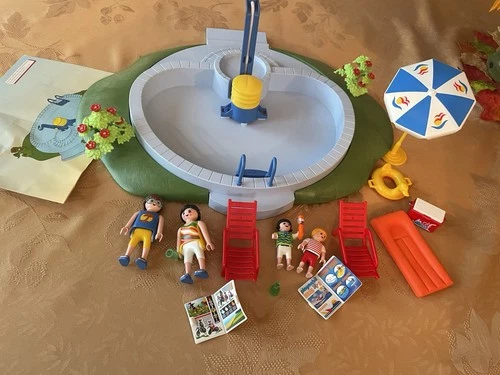 Playmobil 3205 Swimming Pool VTG 2003 Complete