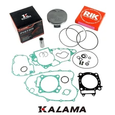 Kalama Top End Piston w/ Ring Kit, Engine Gaskets for Honda CRF450R 02~08
