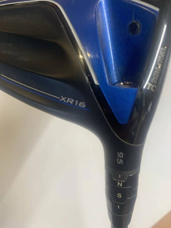 CALLAWAY "XR16" Ti DRIVER, 9.5 DEG, STIFF FLEX, ,WELL USED WITH COVER, VALUE !! - Image 2 of 4