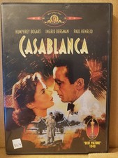 Casablanca (DVD, 1942) disc only & art #31274 ------------------------case extra