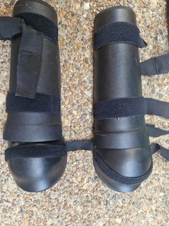 Riot Gear Knee & Lower Leg Shin Protectors Ideal For Paintball & Airsoft S01SA