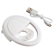 Selfie Clip On Ring Light