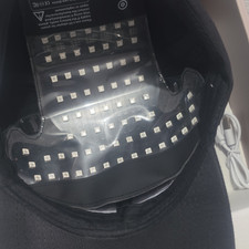 Laser Hair Growth Cap LED Light Therapy Unisex Easy-to-Use Portable Black