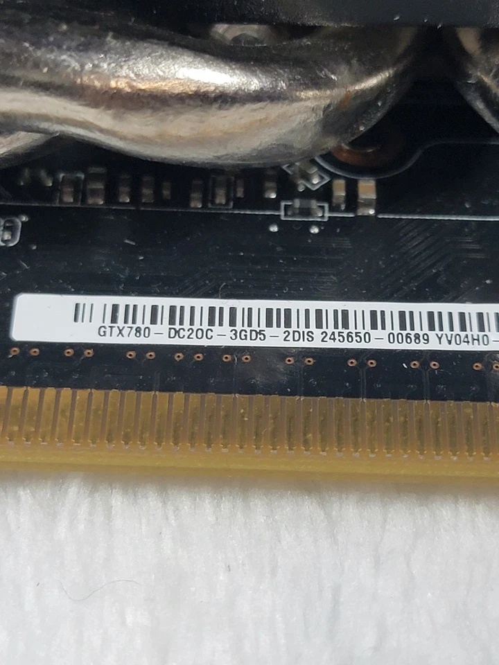  NVIDIA GTX 780 3GB HDMI DISPLAYPORT DVI - Image 2 of 4