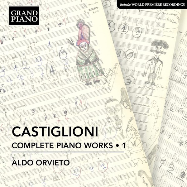 Audio Cd - Niccolo' Castiglioni - Complete Piano Works 1 - Grand Piano -D- Neu-image