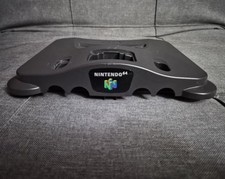 Damaged Nintendo 64 Replacement OEM Black Top Shell Console Part for N64