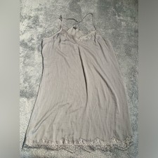 Aerie gray nightgown slip dress small