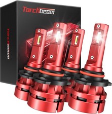 Torchbeam Type T2 / 9005/HB3 / 9006/HB4 LED Light Bulbs / New