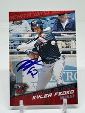 2024 Wichita Choice MILB #30 Kyler Fedko MLB SIGNED Baseball Card 