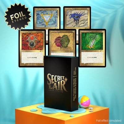 MT secret lair Dan Frazier 2個セット 👑 Secret Lair Dan Frazier's Mox Box Etched FOIL Mox Opal