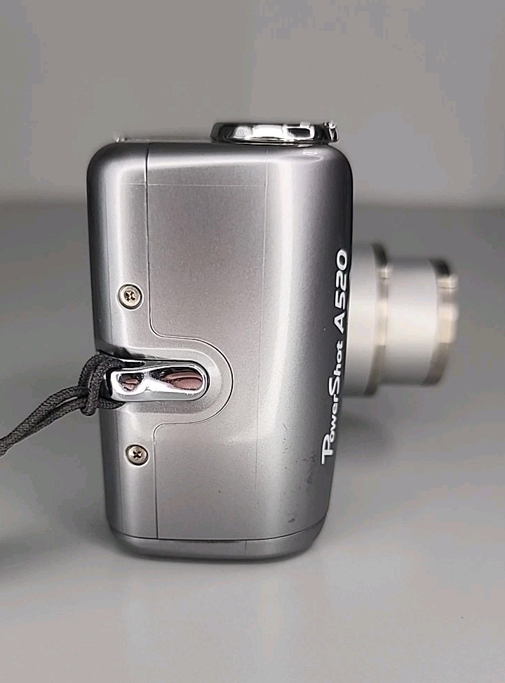 Canon PowerShot A520 4.0MP Digital Camera PC1106- UNTESTED, AS IS