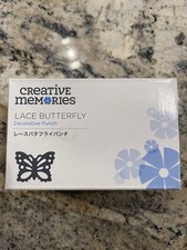 Creative Memories Lace Butterfly Decorative Punch - New 2023 Limited Edition NLA
