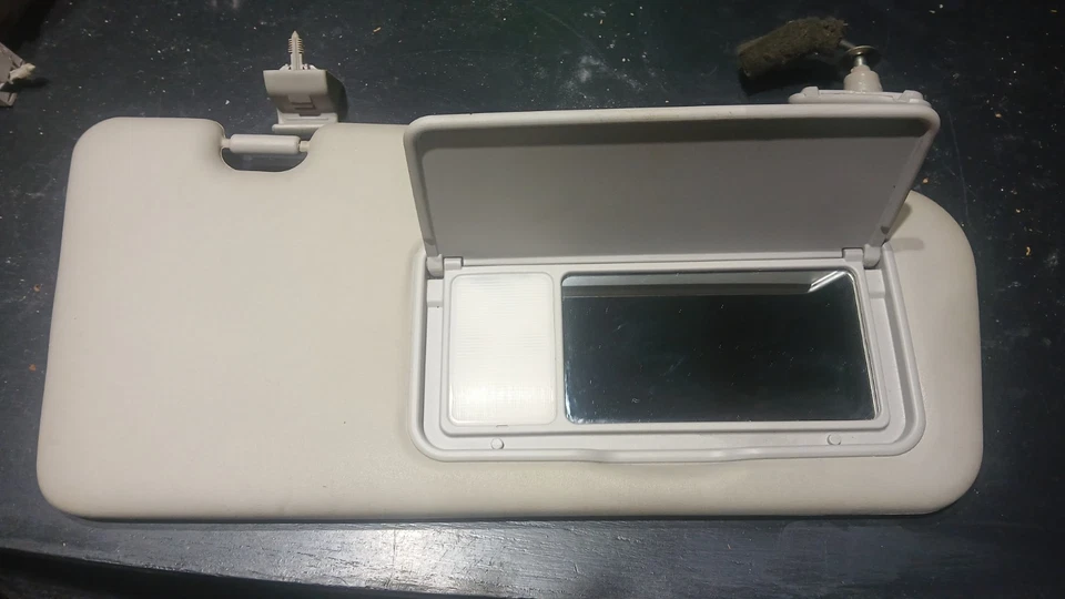 02 03 04 05 KIA Sedona Juego de parasol conductor izquierdo derecho pasajero beige OEM Foto 2 de 4