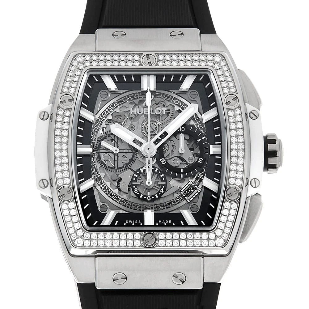 Hublot — HUBLOT Spirit of Big Bang Titanium White Diamond Japan Exclusive 601.NE.0172...