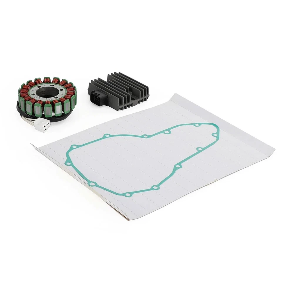Stator+Voltage Rectifier+Gasket Fit Kawasaki Ninja Vulcan S 650 Versys 12- 16 US Foto 3 de 4
