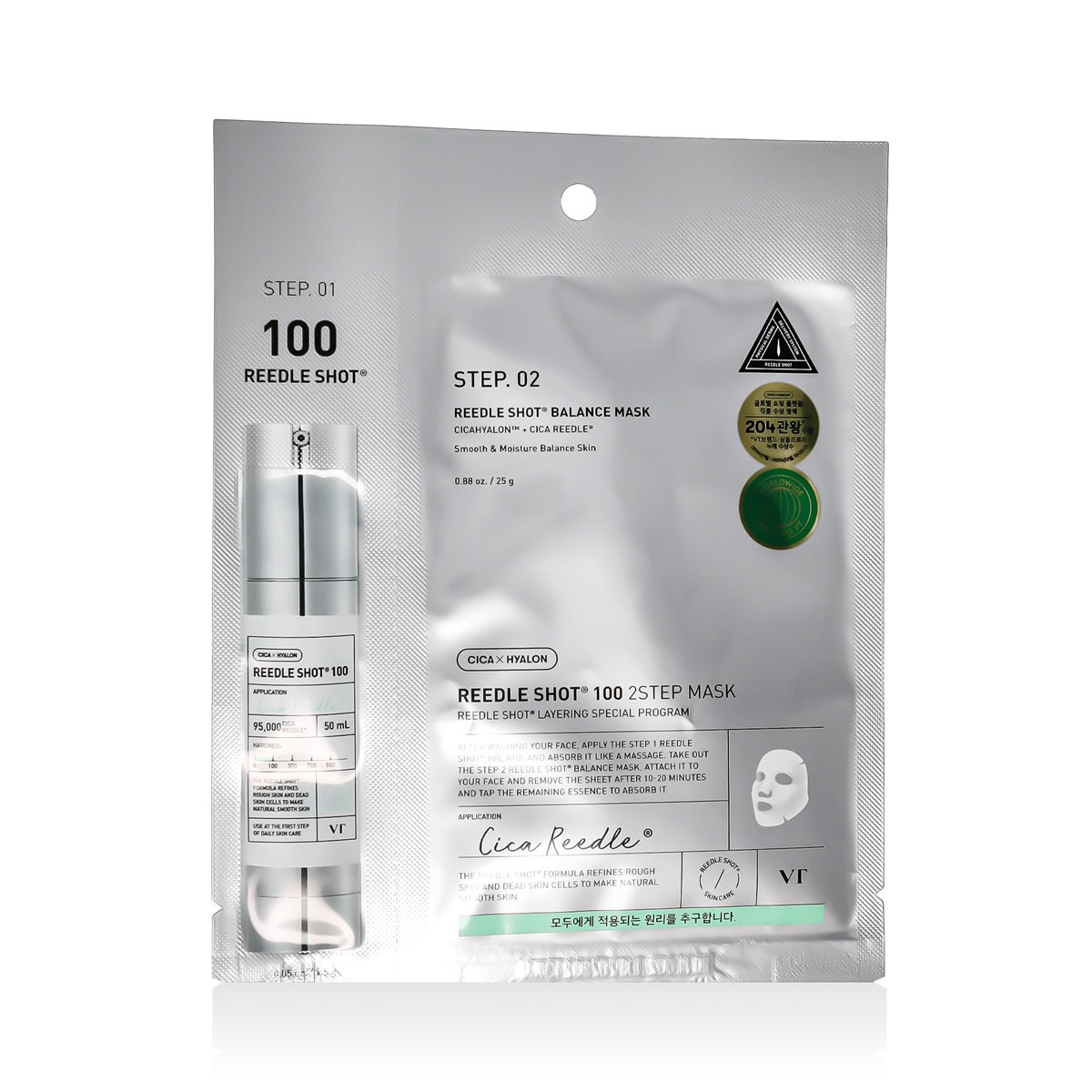 VT Cosmetics Reedle Shot 100 2 Step Mask 265 g 1790₽