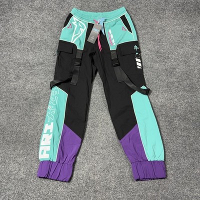 Jaiden Animations Cargo Pants Mens XS Multicolor ARI Anime Streetwear Techwear
