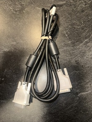DVI -D MALE TO DVI D MALE COMPUTER MONITOR CABLE, 6 FOOT, NEW