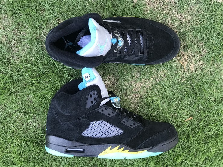 Size 13 - Jordan 5 Retro Mid Aqua for sale online | eBay