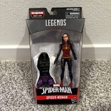 MARVEL LEGENDS SPIDER WOMAN  FIGURE MOC BUILD THE LIZARD VHTF SPIDER WOMAN FIGUR