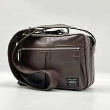 PORTER Freestyle Shoulder Bag, Brown, Yoshida Bag Made Jp