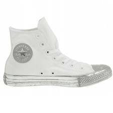 Converse Chuck T. All Star Canvas Silver Shoe