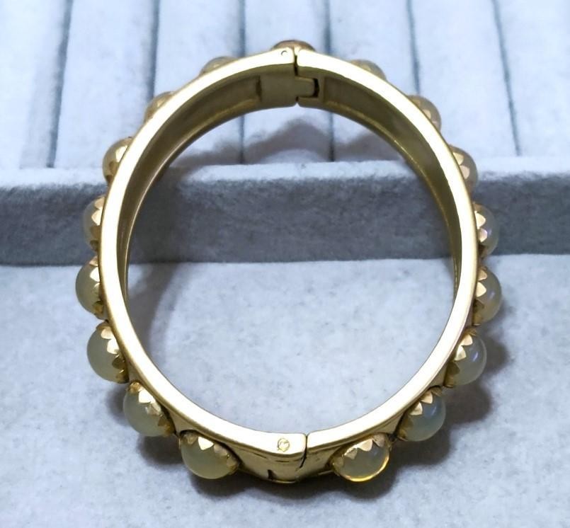 Tory Burch Stone x Gold Color Bangle 40172 | eBay