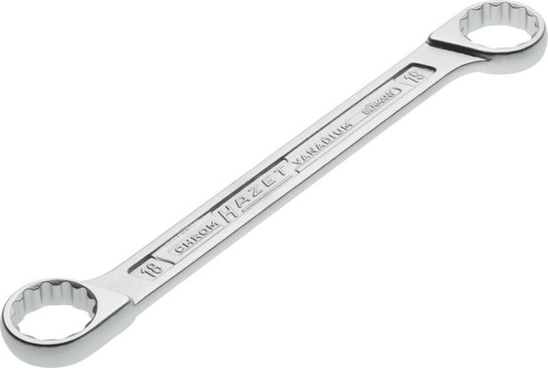 Hazet Doppel-RingschlüSsel 610N-18X19 Chrom-Vanadium-Stahl-image