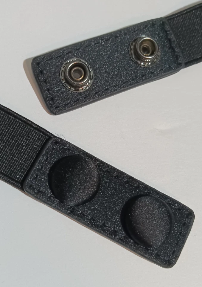 White House Black Market Black Belt 女式闪亮 35 英寸假日派对全新无标签/BOHO/M — 第 4/4 张图片